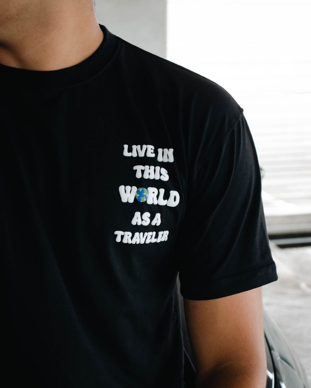 Black Traveler Shirt
