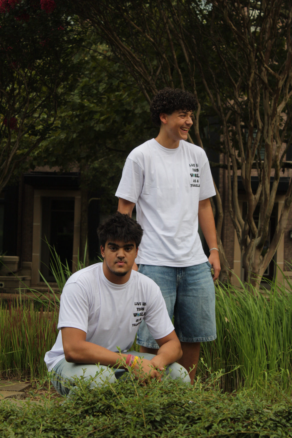 White Traveler Shirt