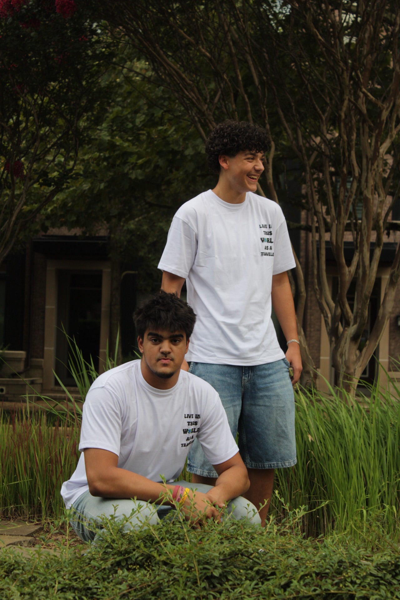 White Traveler Shirt